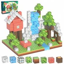 48/85/104/154PCS 磁性积木玩具，DIY 磁性积木玩具，学习空间推理，易于组装且设计新颖，适合 3 岁以上男孩和女孩的益智积木玩具，激发大脑想象力。 - 彩色 - 查看 3
