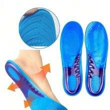 Silicone Gel Anti-Impact Insole - All-Day Foot Comfort - Blue - View 3
