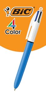 BIC 4-Color 3+1  Ballpoint Pen With Red, Blue,  Ink And 0.7 Mm Mechanical Pencil, 1-Count In Assorted Ink - 可伸縮 - 查看 2