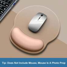 1pc Gradient Colored Rubber Mouse Pad, Thickened Anti Slip Mouse Pad With Wrist Guard, Office Computer Anti Slip Mouse Pad, Suitable For Both Male And Female Office Use, Study Supplies, Office Supplies Back To School Gaming Mouse Pad