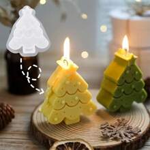 DIY Candle Molds, Christmas Star Candle Decor Molds, Home Decoration Tabletop, Christmas, Epoxy Resin, Plaster, Silicone Molds