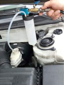 1 pieza de herramienta de reemplazo de líquido de frenos, herramienta profesional de reemplazo y extracción de líquido de frenos para vehículos - Reemplazo de líquido de frenos fácil y sin desorden - La bomba de inyección puede transferir rápida y eficientemente