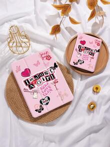 粉色可爱拼贴风格保护套,兼容 iPad Air 4/5(10.9 英寸)、iPad 7/8/9/10.2 英寸、iPad 第十代、Kindle Paperwhite 第十二代(2024 年款)、Kindle(第十一代,2022 年款)、三星 Galaxy Tab S6 Lite(10.4 英寸),具备自动睡眠/唤醒功能。 - 彩色 - 查看 10