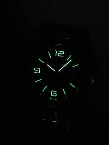 1pc DENVOSI Fashion Business Men's Quartz Watch With Date Display, Luminous, Waterproof, Suitable For Daily Accessories, Can Be Given As A Gift To Family And Friends