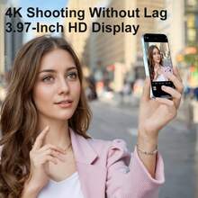 [Magnetic Vlog Monitor]Rechargeable Magnetic Phone Vlog Selfie Monitor Screen | 36V Dual Power (Battery/USB), Compatible With IOS And Android Phones | Suitable For Live Streaming, Content Creation, Selfie, Speaker Style (3.97 Inch) - (3.97in) With Speaker - View 5