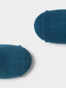 Balabala 5 paquetes de calcetines de algodón hasta el tobillo cómodos para niños y niñas - tono verde blanco - Ver 6