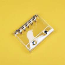 Neuer M5 Dual-Ring-Ordner, M5 Loseblatt-Notizbuch-Hülle mit 5 Ringen, transparente, einfache Loseblatt-Ordner-Ringe, abnehmbare, kratzfeste, weiche Hülle, ohne M5 Loseblatt-Notizbuch-Hülle-Ordner