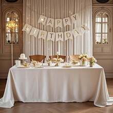 2 szt. satynowego obrusu 58*120 cali beżowy prostokątny gładki minimalistyczny obrus, odpowiedni na wesela, imprezy, bankiety, restauracje, na zewnątrz, patio, bufet, codzienny wystrój - Wielokolorowe - Zobacz 12