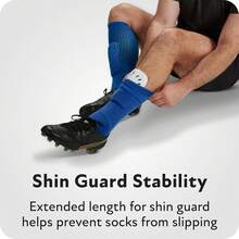 Sof Sole Calcetines Deportivos de fútbol para Hombres y jóvenes - Naranja - Ver 7