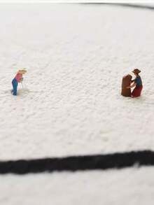 1 pieza Alfombra de dibujos animados, Alfombra de piso junto a la cama, Alfombra de piso linda, Alfombra de imitación de cachemira, Alfombra de piso para sala de estar, Alfombra resistente a las manchas y fácil de mantener para dormitorio, Adecuada para usar en dormitorio, junto a la cama y decoración navideña de la sala de estar