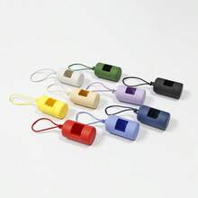 17 Colors Portable Dog Poop Bag Dispenser Holder | ABS Plastic Durable | Quick-Release Twist Cap For Easy Refill | Leash Clip & Wall Mount | Pet Waste Bag Carrier For Walking Dogs - Multicolor - View 7