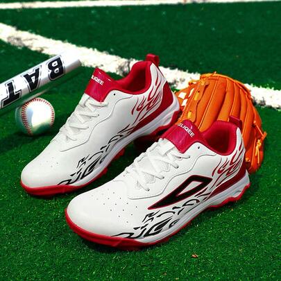 Zapatos de béisbol profesionales para hombres, zapatos de entrenamiento de béisbol, zapatos para exteriores, suela de goma antideslizante, zapatos deportivos para exteriores