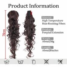 Extensiones sintéticas - Marrón - Ver 4