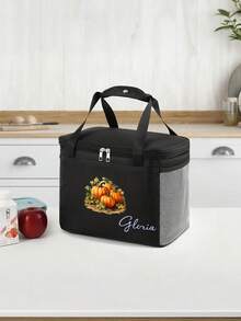 定制图片或文字，手持保温午餐盒袋，大容量适合上班族、学生和户外野餐。最好的建议是带上食物、午餐盒袋、厚铝箔、防尘防水冰袋、周年纪念礼物、生日礼物、母亲节礼物、父亲节礼物、最好的朋友礼物、给妈妈/爸爸的礼物、给她/他的礼物、给女朋友/男朋友/朋友的礼物