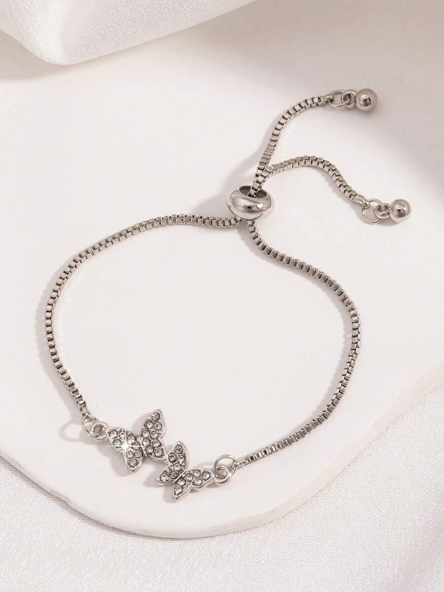 1pc Fashionable & Delicate Golden Lucky Clover Bracelet For Women, Suitable For Daily Wear, Best Summer Gift For Friends - Style 5 - View 1