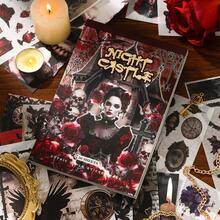Gothic Washi Journal Stickers For Journaling, 30 Sheets Precut Large Halloween Stickers & 20 Scrapbook Aesthetic Goth Papers For Junk Journal Supplies, Scrapbooking, Collage, Bullet Journals, Planners, Art Crafts - Multicolor - View 14