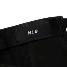 MLB Șapcă de baseball unisex Varsity cu scriere cursivă strălucitoare, pălărie cu vizieră de soare, casual, pentru călătorii în aer liber, 3ACPVL54N-43BKS