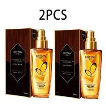 Hair Care Oil - Smooth Hair, No Rinsing, Non-Greasy. Leave-In Hair Oil Suitable For Dry And Normal Hair Types, Hair Fragrance - Brown - View 10