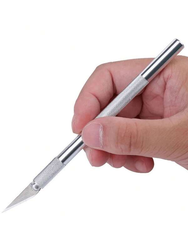 1 Set Precision Craft Hobby Knife Kit - High-Precision Utility Art Exact Knife Set With Extremely Sharp Razor Knives For Carving, Architecture Modeling, Scrapbooking, DIY Art Work Cutting And More - Comprehensive Tool For Crafty Individuals And Professionals