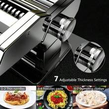Pasta Maker Machine, Homemade Stainless Steel Manual Roller Pasta Maker With Adjustable Thickness Settings - 預設 - 查看 3
