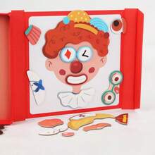 Magnetic Flip Puzzle: Car, Airplane, Road Trip Themes, Suitable For 3-6 Years Old Children - Multicolor - View 6