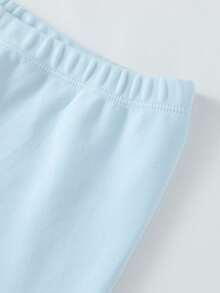 Annil Children's Clothing For Girls, Girls, Boys, Boys, Middle-Aged And Young Children, Teenagers, Mid-Neck Long-Sleeved Base, Autumn And Pants Sets, Home, Mountain Print, Warm Clothes For Winter