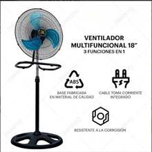 Ventilador potente todo en uno, adecuado para una variedad de escenarios, hogar, tiendas comerciales, ventilador de altura ajustable, menos ruido. - Tipo de Enchufe A USA (110-127V) - Ver 10