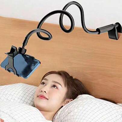 Universeller drehbarer Handy/Tablet Ständer, geeignet für Livestreams, spiralförmiger Tischhalter, einsetzbar auf Tischen oder Nachttischen