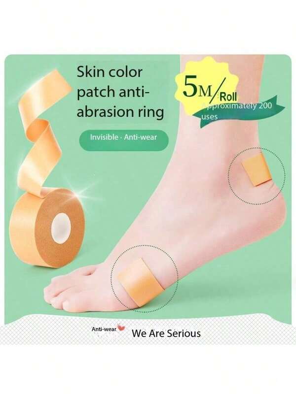 Gel Heel Protectors: Adhesive Blister Pads For Heel Liners, Shoes Stickers, Pain Relief & Foot Care Cushion GripFor Outdoor,Sport,Travel,Household,Office,School