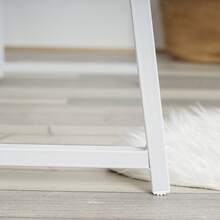 Meubles Cosy 桌椅套裝 - 可折疊電腦桌和 360° 旋轉椅，可調節高度，適用於辦公室、家庭、工作站，金屬框架，80 x 40 x 74 厘米和 56 x 60 x 77-87 厘米，，禮物，粉紅色和原木色返校 - 彩色 - 查看 6