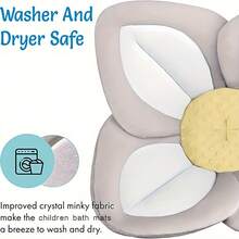 Baby Bath Seat - Baby Tubs For Newborm Infants To Toddler 0 To 6 Months And Up - Baby Essentials Must Haves - The Onginal Washer- Flower Seat - Multicolor - View 3