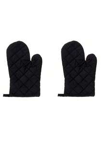 1pc/2pcs Thick Microwave Oven Gloves, Suitable For Baking & Oven, Heat Insulated, Heat Resistant, High Temperature Resistant - Pink - View 20