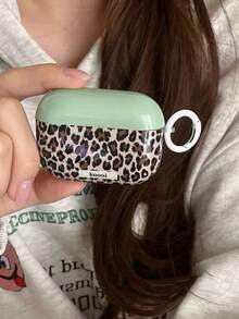 Leopard Print Pendant Suitable For  4 Protective Case,  Pro 2nd Generation Protective Case,  3 Silicone Case,  2 Wireless Bluetooth Earphone Box, Anti-Drop Earphone Cover For Women - 彩色 - 查看 21