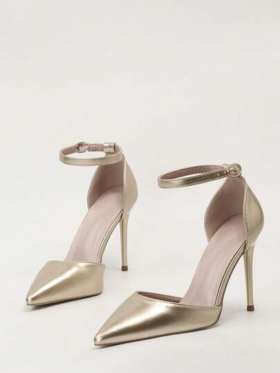 Sandalias de tacón alto con punta abierta y tira trasera para mujer, elegantes, para fiestas, Otoño/Invierno 2025