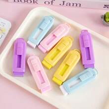 3 gume multifuncționale pentru studenți - Gume drăguțe în culorile bomboanelor, cu mai puține firimituri și fără urme, utile și pentru curățarea suprafeței încălțămintei din piele