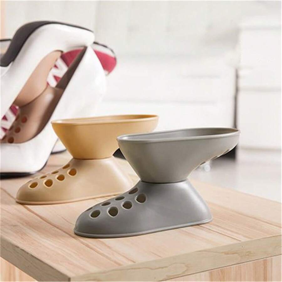 1 pièce Organisateur de chaussures à double couche, range-chaussures gain de place, convient pour talons, baskets, ballerines et plus