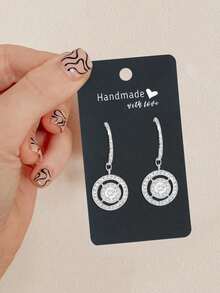 10/50/100件耳环展示卡，珠宝包装卡，心形耳环收纳卡 - 首飾卡 - 查看 4