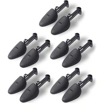 10 st justerbara skosträckare i plast för män och kvinnor, läderskor, sportskor, skoformare, skoläst, skosträckare, skrynkelskydd