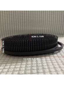 柔软硅胶身体磨砂膏 1 件硅胶沐浴露，硅胶丝瓜络 2 合 1 沐浴洗发刷，身体磨砂膏淋浴清洁去角质用于敏感肌肤，泡沫丰富，男女通用 - 黑色 - 查看 8