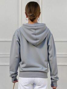 Women Sweatshirts - Grey - View 3