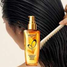 Hair Care Oil - Smooth Hair, No Rinsing, Non-Greasy. Leave-In Hair Oil Suitable For Dry And Normal Hair Types, Hair Fragrance - Brown - View 3