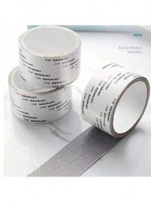 1pc Self-Adhesive Window Screen Mosquito Net, Repair Tape Window Screen Net, Paste Anti-Mosquito Door And Window Strong Tape, Home Supplies - Grey - View 6