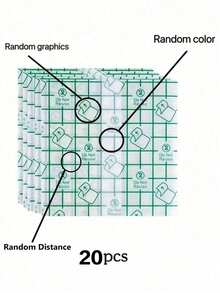 Odorless Waterproof Invisible Thigh And Hip Shaping Firming Patches, Waterproof Transparent Invisible Gel Patches, Invisible Leg Lift & Hip Enhancement Stickers, Invisible Thigh & Buttocks Shaping Patches, Waterproof, Odorless Plastic Body Contouring Patches For Daily Wear, Travel & Smooth Appearance - Easy Dispenser Packaging,