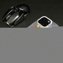 Adecuado para  16Promax/ 16Plus/ 16Pro/ 16,  15/ 14/ 13/ 12/ 11? Funda de Teléfono IMD Láser de Patrón Creativo de Moda con Gradiente de Color, Funda de Teléfono Híbrida Clásica Antideslizante y a Prueba de Golpes, y Opción de Regalo Ideal. - Colores mixtos - Ver 3