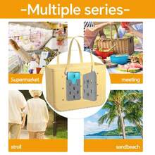 Bolsa de almacenamiento de silicona para teléfono móvil, bolsa de playa, accesorio con Clip, soporte para teléfono móvil, Gadgets de juego para acampar, 1 unidad - Azul - Ver 4