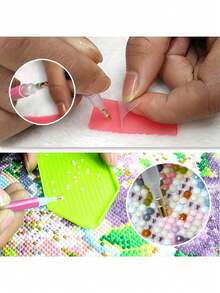 5D Full Diamond Art Customized DIY Diamond Painting With Animal Round Diamond Embroidery For Unique Rhinestone Picture And Home Decor Gift Set,Diamond Art, Personalised Gift - Regular Diamond + Elf Diamond [square Diamond] - View 5