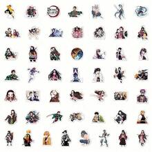 50张 Aniplex 官方授权贴纸 混合装 鬼灭之刃 动漫卡通贴纸 儿童笔记本电脑 滑板玩具贴纸 (鬼灭之刃) - 彩色 - 查看 10