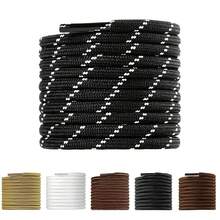 2 双重型圆形鞋带，适用于靴子和运动鞋 - 耐用涤纶，多色可选，适合户外徒步和休闲穿着，户外靴子鞋带 | 经典圆形鞋带 | 安全贴合鞋带，运动鞋鞋带 - 彩色 - 查看 14