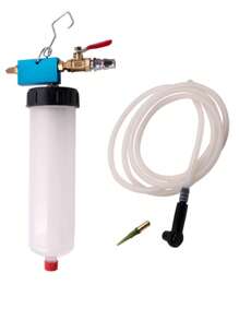 1 pieza de herramienta de reemplazo de líquido de frenos, herramienta profesional de reemplazo y extracción de líquido de frenos para vehículos - Reemplazo de líquido de frenos fácil y sin desorden - La bomba de inyección puede transferir rápida y eficientemente