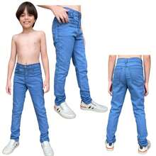 KIT 2 Men's Jeans, Boys' Jeans, Children's Jeans, Youth Jeans With Lycra, 8 To 16 Years Old - 彩色 - 查看 10